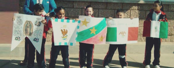 Día de la Bandera en Montessori