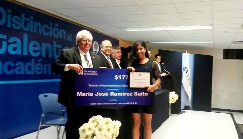 Distinción Talento Académico 2015 ITESM