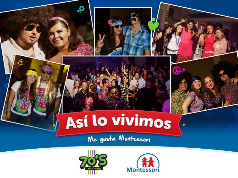 70’s Neón Party | Papás