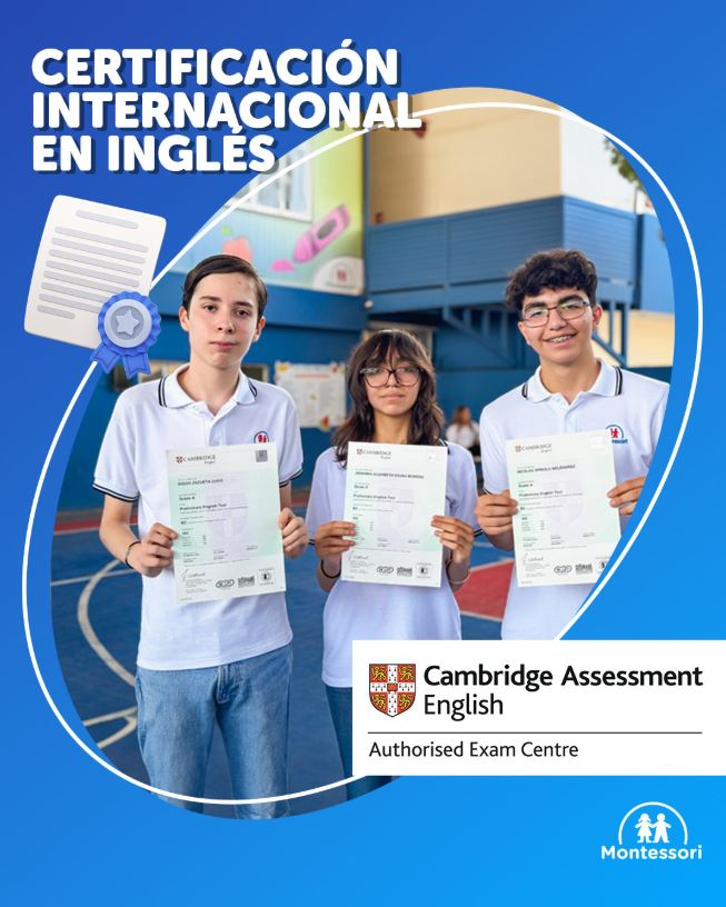 Graduados Jr. High con Certificación de Inglés Cambridge