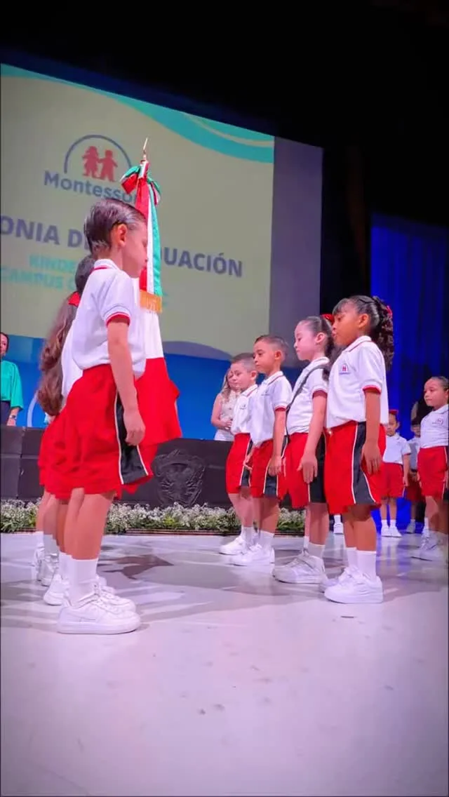 🇲🇽🎓 Cambio de Escolta Kindergarten | Campus Chapultepec Nuestros pequeños…