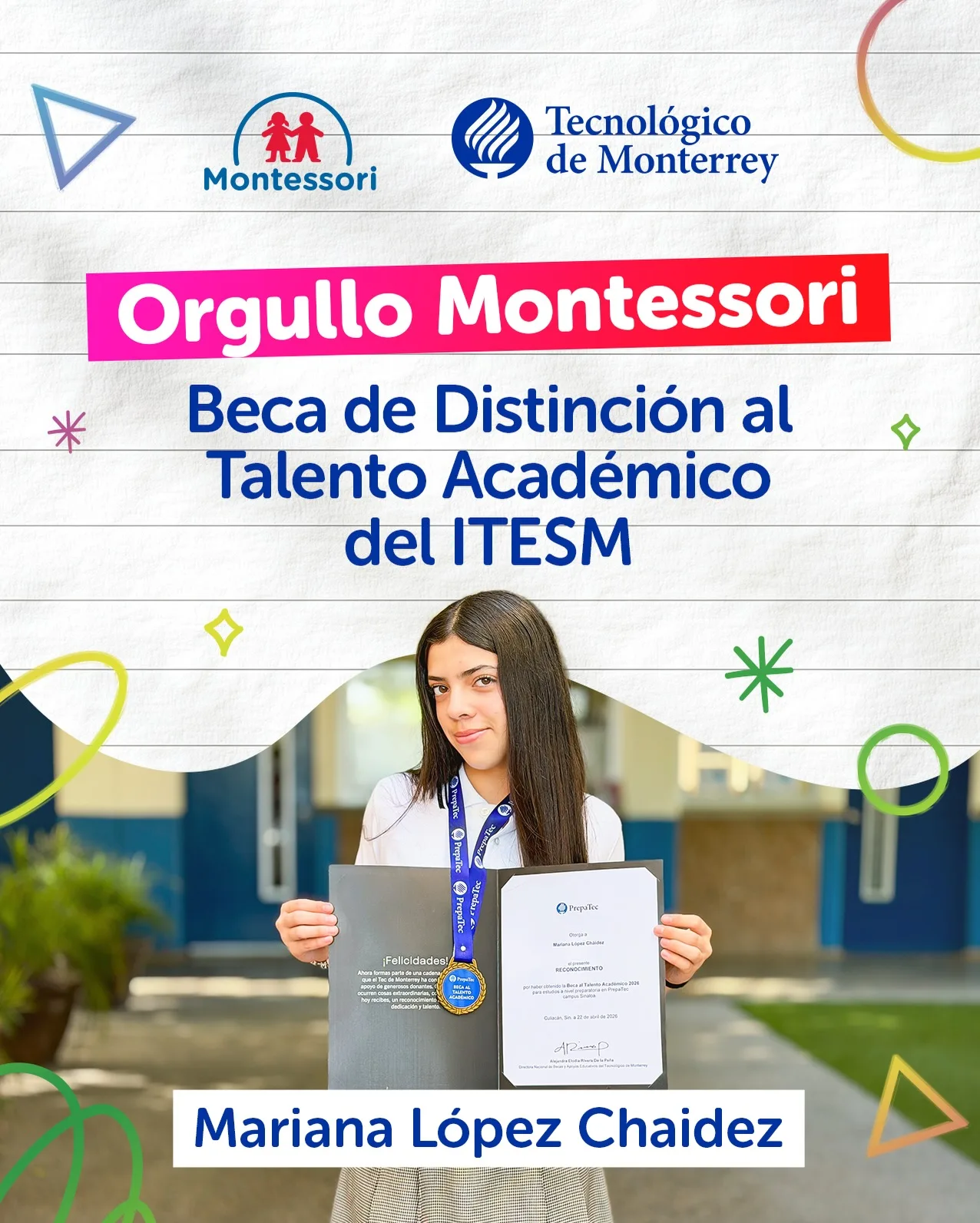 ✨ Felicitamos a nuestros alumnos, a sus familias y maestros…