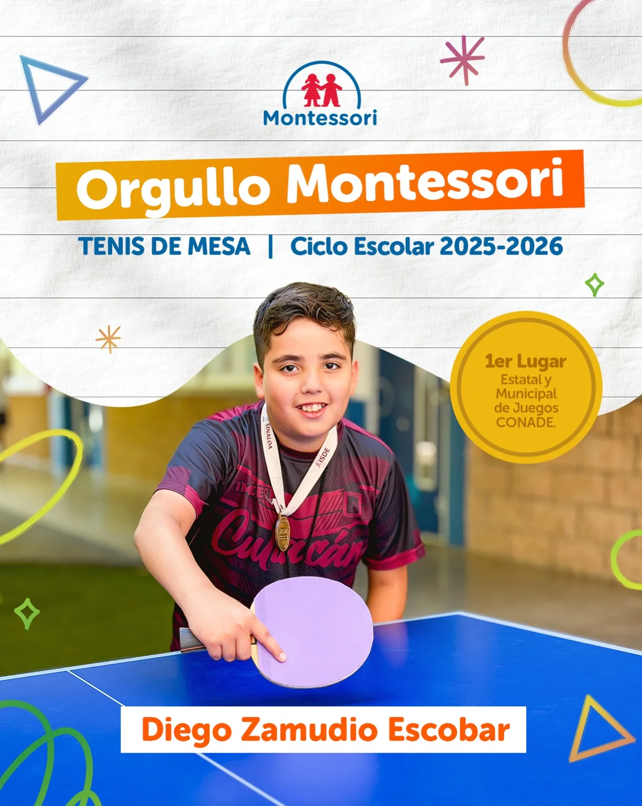 🏓 Felicitamos a nuestros alumnos, así como a sus familias…