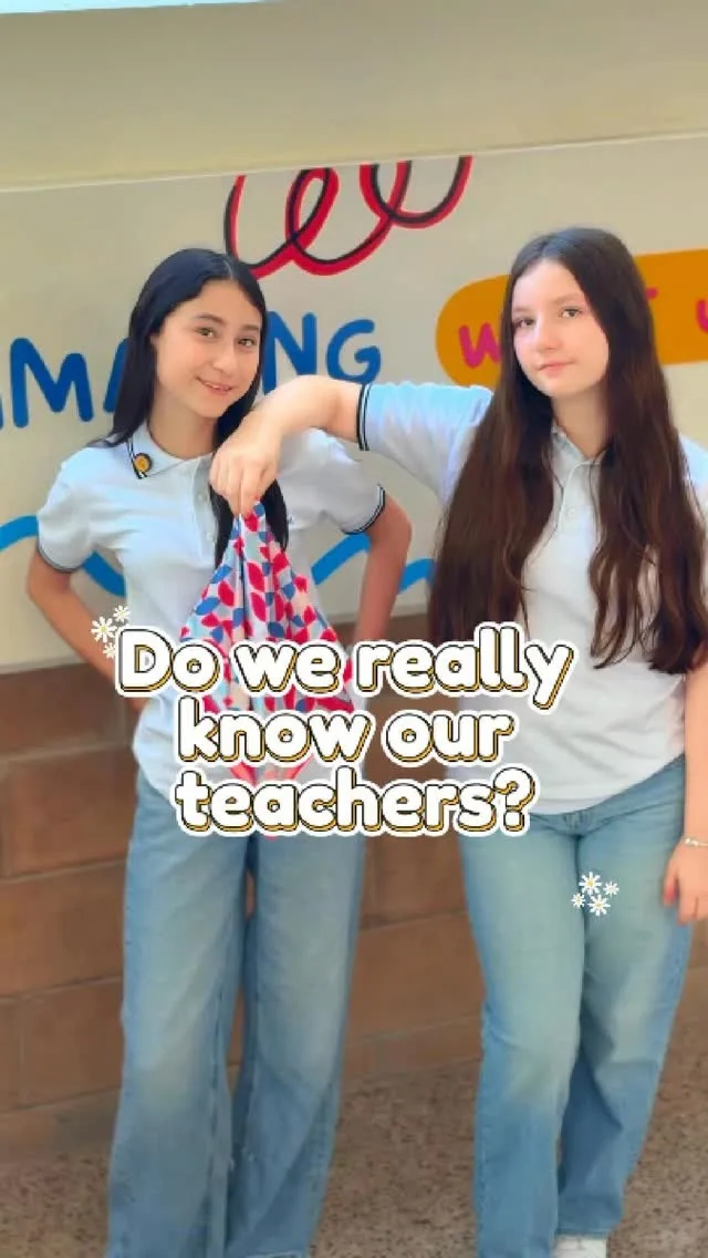 Do we really know our teachers? 👀😁✨